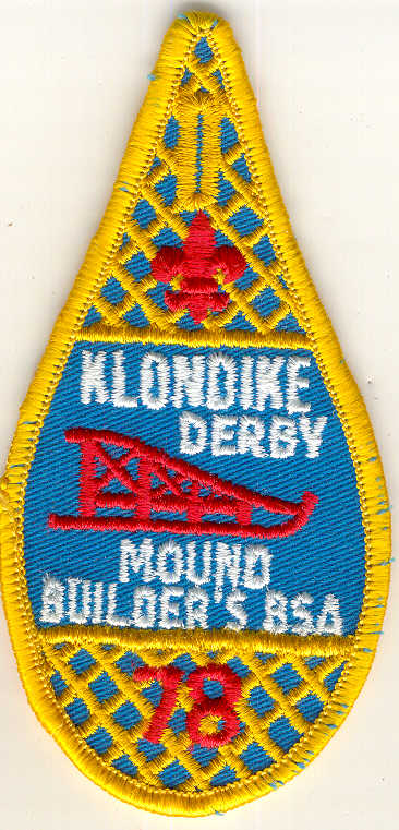 KLONDIKE DERBY COLONIAL DISTRICT 1979 BSA PATCH 
