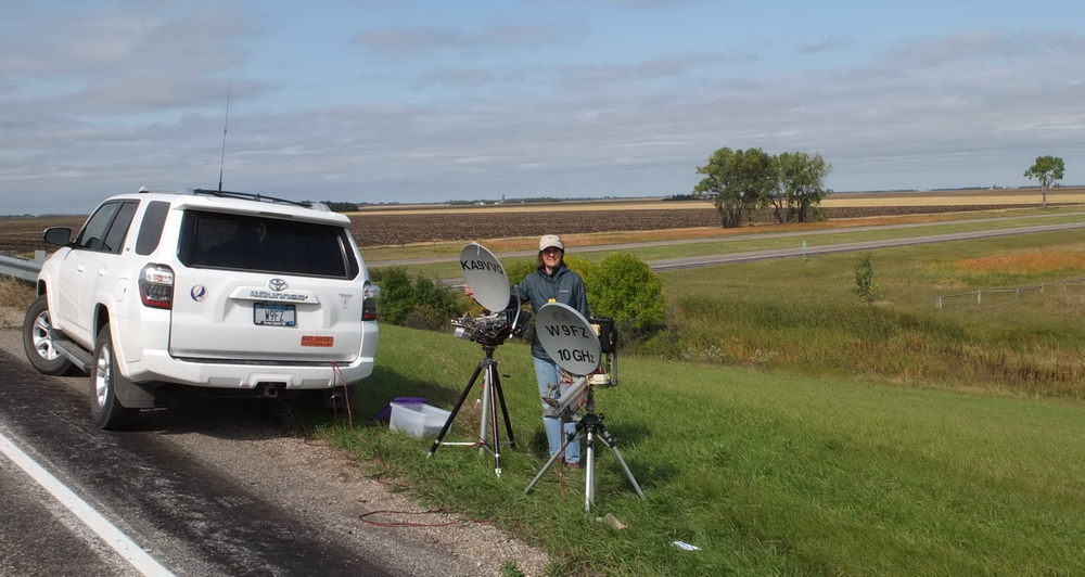 Windier and noisier operating from an overpass over I-29