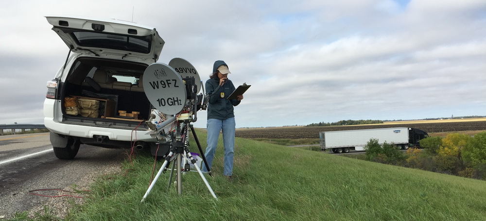 Windier and noisier operating from an overpass over I-29